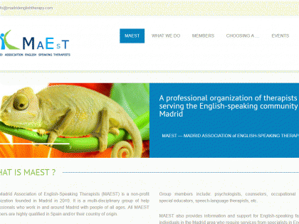 The Madrid Association of English-Speaking Therapists (MAEST)